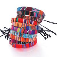 Style Ethnique Géométrique Coton Tricot Unisexe Bracelets main image 4