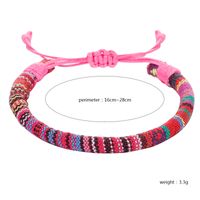 Ethnic Style Geometric Cotton Knitting Unisex Bracelets main image 3