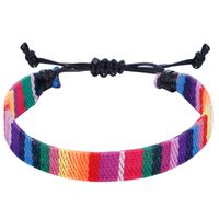 Ethnic Style Geometric Cotton Knitting Unisex Bracelets sku image 1