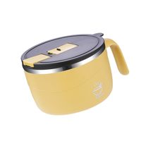 Fashion Solid Color Stainless Steel Food Containers 1 Piece main image 3
