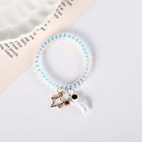 Tiktok Same Style Astronaut Magnet Suction Small Rubber Band For Boyfriend Couple Bracelet A Pair Of Mermaid Phone Hair Ring sku image 1