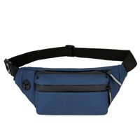 Men's Fashion Solid Color Oxford Cloth Waist Bags sku image 3