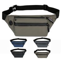 Men's Fashion Solid Color Oxford Cloth Waist Bags main image 1