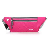 Women's Basic Solid Color Oxford Cloth Waist Bags main image 3