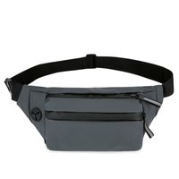 Men's Fashion Solid Color Oxford Cloth Waist Bags sku image 2