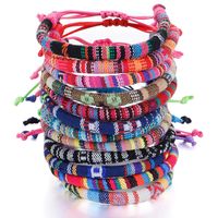 Ethnic Style Geometric Cotton Knitting Unisex Bracelets main image 2