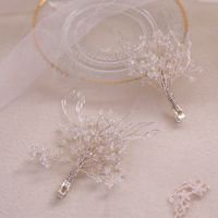 Fashion Solid Color Metal Crystal 1 Piece main image 1