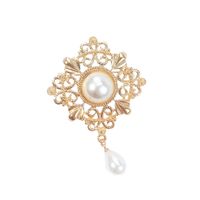 Fashion Geometric Alloy Plating Artificial Pearls Women's Brooches main image 2