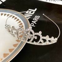 Moda Corona Aleación Diamante De Imitación Corona sku image 10