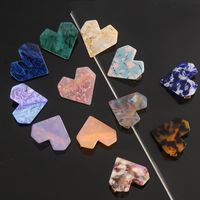 Sweet Heart Shape Acetic Acid Sheets Hair Clip main image 6