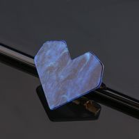 Sweet Heart Shape Acetic Acid Sheets Hair Clip sku image 1