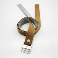 Fashion Solid Color Alloy Woven Fabric Unisex Woven Belts main image 5
