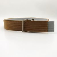 Fashion Solid Color Alloy Woven Fabric Unisex Woven Belts main image 4