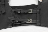Elegant Solid Color Pu Leather Women's Corset Belts main image 3
