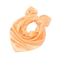Women's Fashion Solid Color Satin Sewing Silk Scarves sku image 11