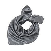 Women's Fashion Solid Color Satin Sewing Silk Scarves sku image 9
