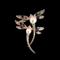 Simple Style Animal Insect Alloy Plating Artificial Rhinestones Artificial Pearls Women's Brooches sku image 13