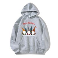 Vintage Style Letter Dwarf Polyester Hooded Long Sleeve Regular Sleeve Printing Pocket Hoodie sku image 5