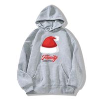 Basic Letter Hat Polyester Hooded Long Sleeve Regular Sleeve Printing Pocket Hoodie sku image 13