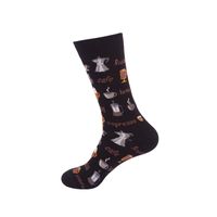 Unisex Fashion Stripe Nylon Cotton Jacquard Ankle Socks 1 Piece sku image 15