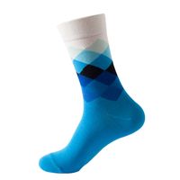 Unisex Basic Farbblock Nylon Baumwolle Jacquard Ankle Socken sku image 3