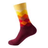 Unisex Basic Color Block Nylon Cotton Jacquard Ankle Socks sku image 12
