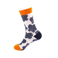 Unisex Fashion Stripe Nylon Cotton Jacquard Ankle Socks 1 Piece sku image 5