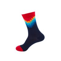 Unisex Fashion Stripe Nylon Cotton Jacquard Ankle Socks 1 Piece sku image 4