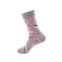 Unisex Fashion Stripe Nylon Cotton Jacquard Ankle Socks 1 Piece sku image 40