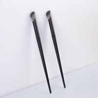 Simple Style Artificial Fiber Plastic Handgrip Makeup Brushes 2 Pieces sku image 2