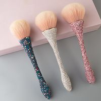 Mode Künstliche Faser Kunststoff Zahnbürstengriff Makeup Bürsten main image 6