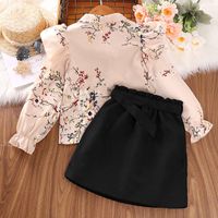 Glam Flower Cotton Blend Polyester Hoodies & Sweaters main image 5