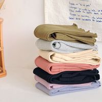 Casual Solid Color Cotton Hoodies & Sweaters main image 4