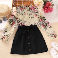Glam Flower Cotton Blend Polyester Hoodies & Sweaters sku image 4