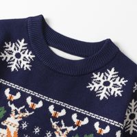 Weihnachten Mode Elch Stricken Hoodies & Pullover main image 4