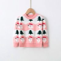 Christmas Fashion Snowman Knit Hoodies & Sweaters sku image 8