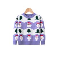 Christmas Fashion Snowman Knit Hoodies & Sweaters main image 4