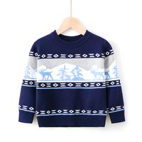 Fashion Elk Knit Hoodies & Sweaters sku image 10
