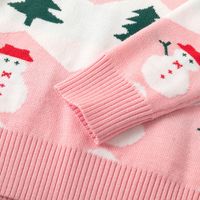 Christmas Fashion Snowman Knit Hoodies & Sweaters main image 2