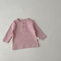 Mignon Couleur Unie Bouton Coton Hoodies Et Pulls sku image 17