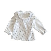 Casual Round Dots Printing Cotton Hoodies & Sweaters main image 5