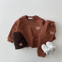 Cute Bear Cotton Baby Clothing Sets main image 5