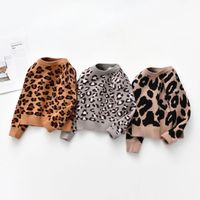 Casual Leopard Acrylic Hoodies & Sweaters main image 6