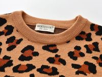 Casual Leopard Acrylic Hoodies & Sweaters main image 5