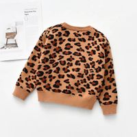 Casual Leopard Acrylic Hoodies & Sweaters main image 3