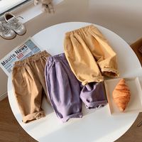 Fashion Solid Color Cotton Pants & Leggings main image 6