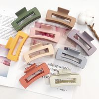 Simple Style Geometric Plastic Hair Claws main image 1