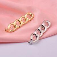 Fashion Solid Color Copper Twist Unisex Brooches main image 3