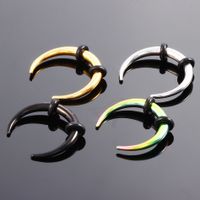 Simple Style U Shape Stainless Steel Plating Earrings 1 Piece main image 4