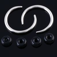 Simple Style U Shape Stainless Steel Plating Earrings 1 Piece main image 5
